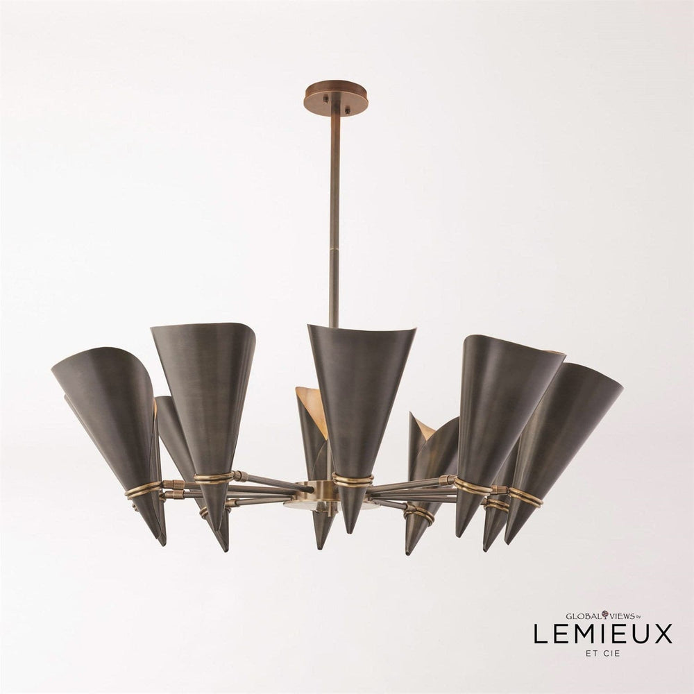 Meudon Multi - Arm Chandelier-Global Views-GVSA-CLL9.90010-Chandeliers-2-France and Son