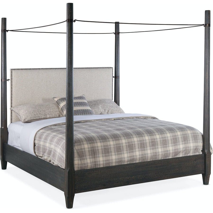 Big Sky Poster Bed w/canopy-Hooker-HOOKER-6700-90660-98-BedsCalifornia King Bed-1-France and Son