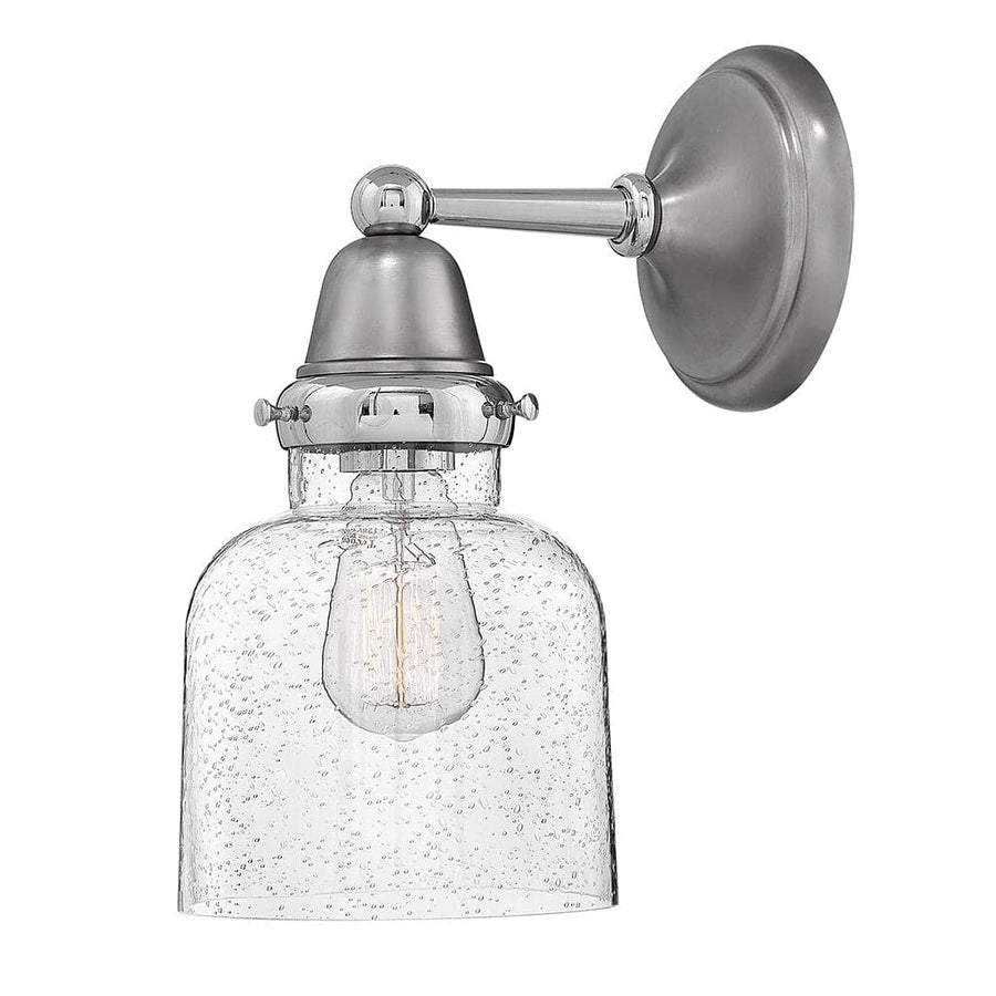 Academy Cylinder Glass Single Light Sconce-Hinkley Lighting-HINKLEY-67003EN-Wall Sconces-1-France and Son