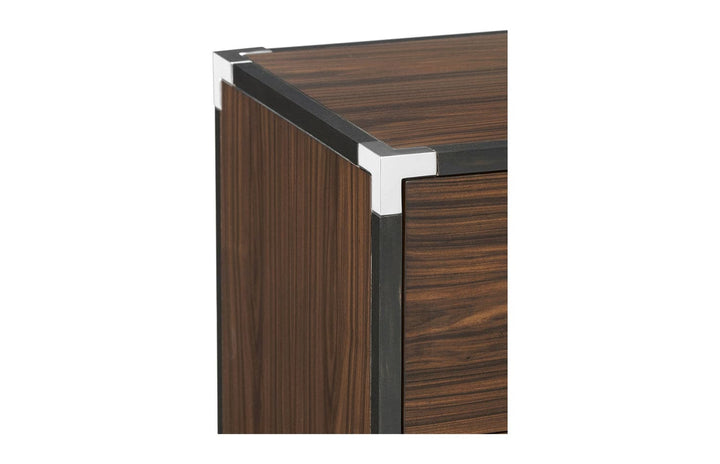 Campaign Style Dark Santos Rosewood Filing Cabinet-Jonathan Charles-JCHARLES-500234-SAD-File Storage-3-France and Son