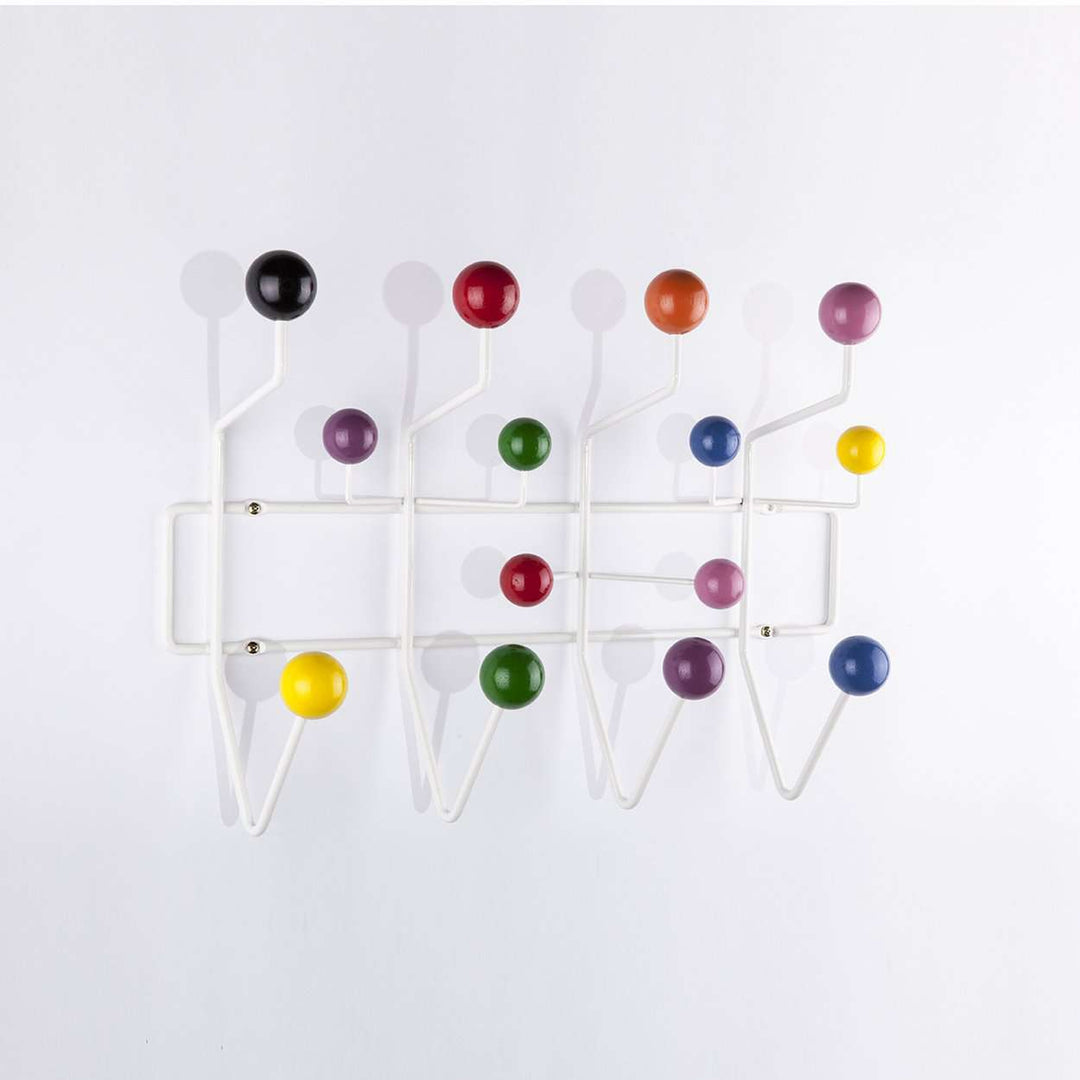 Mid-Century Modern Reproduction Small Hang It All Coat Rack - Multicolor Inspired by Charles and Ray E.