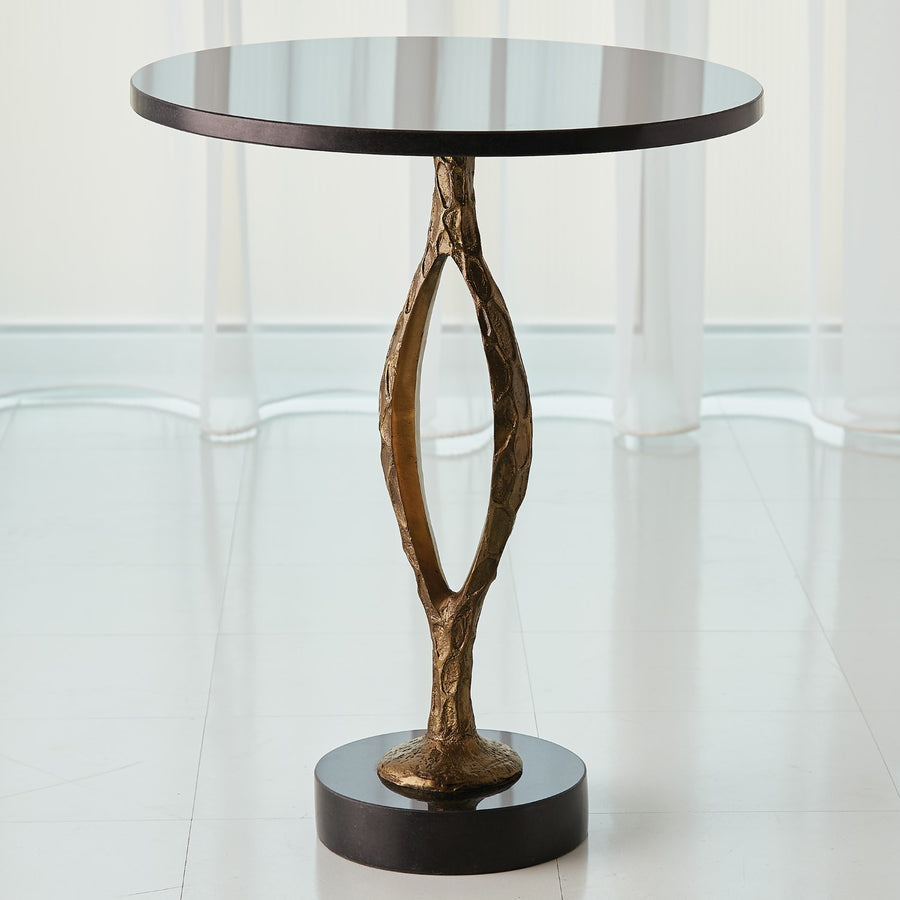 Pod Accent Table - Antique Gold-Global Views-GVSA-7.80560-Side Tables-1-France and Son