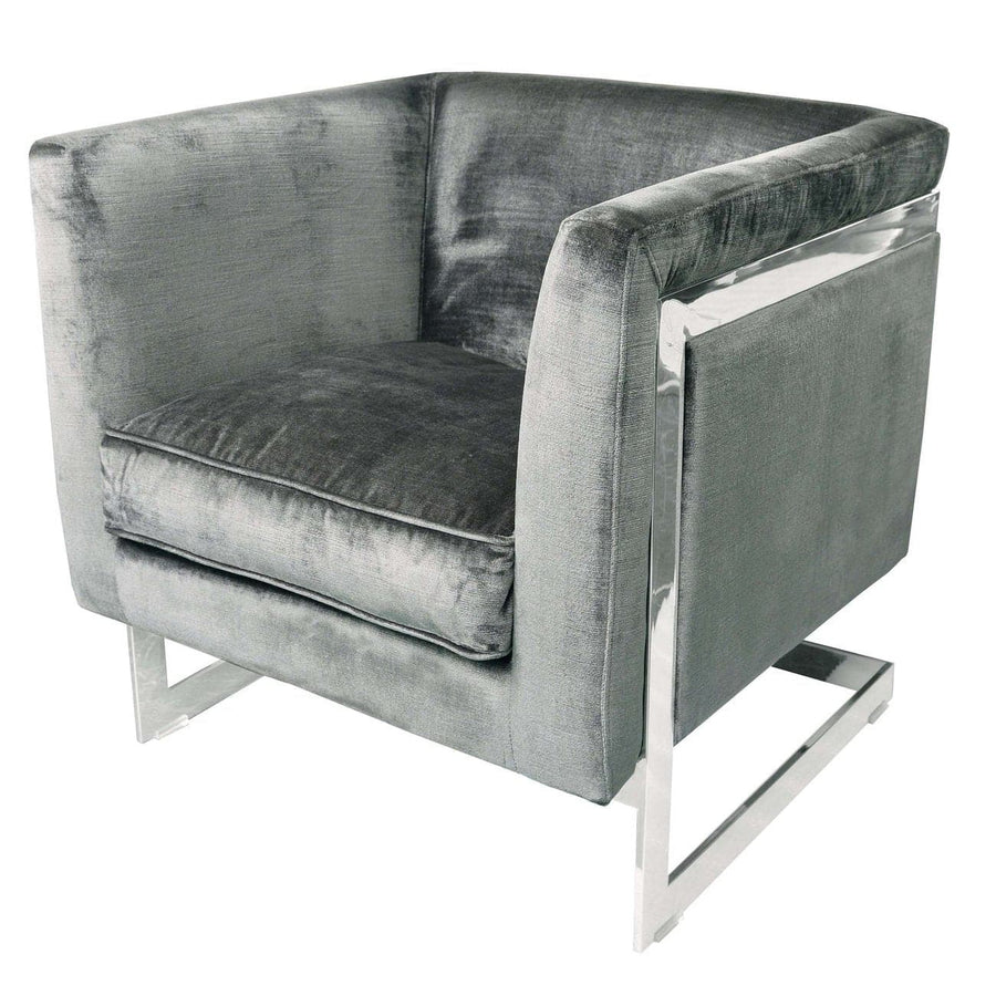 Soho Armchair - Bella Grey-Sunpan-FAC1430GREY-Lounge Chairs-1-France and Son