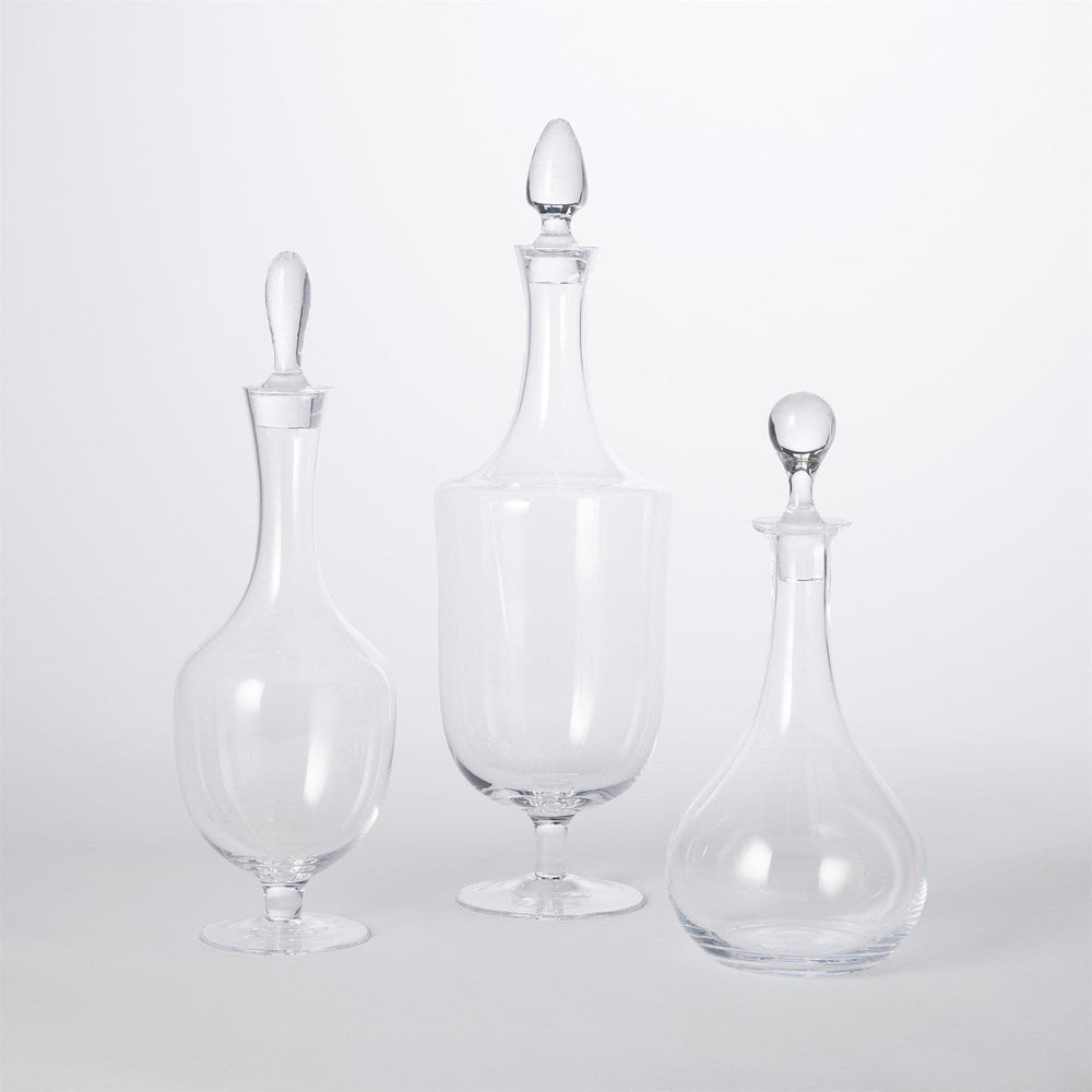 Classic Footed Decanter-Global Views-GVSA-6.60619-Decorative ObjectsLarge-2-France and Son