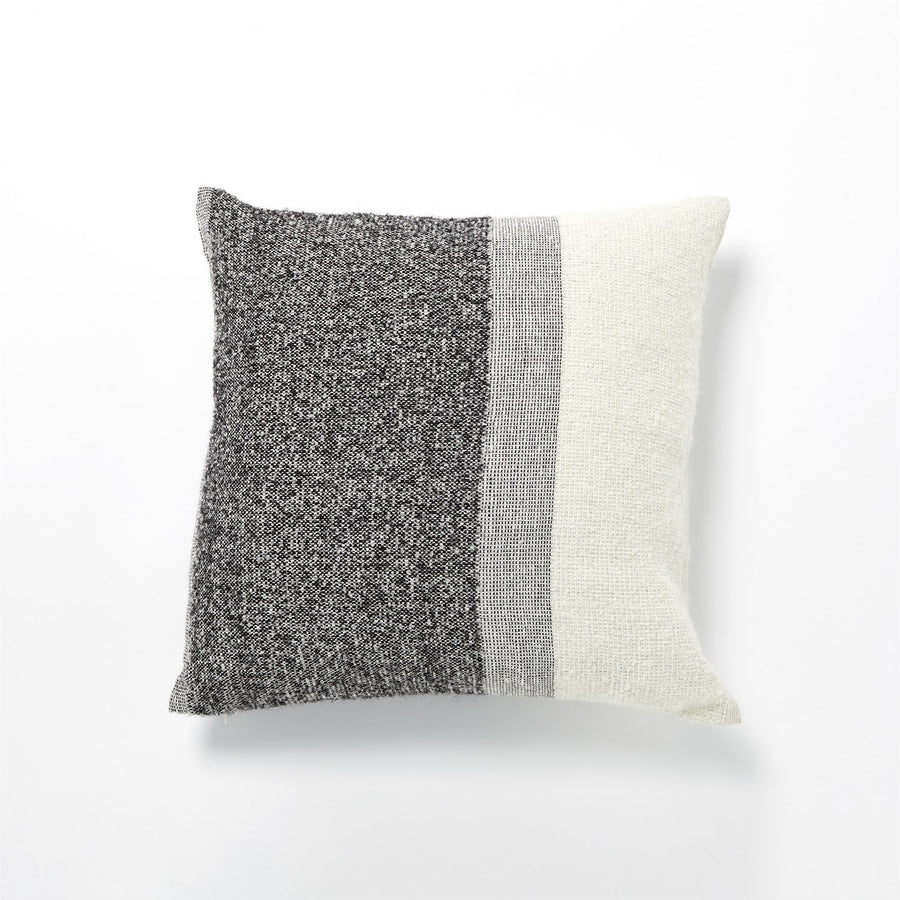 Gradation Pillow - White/Grey-Global Views-GVSA-7.20255-PillowsSquare-3-France and Son