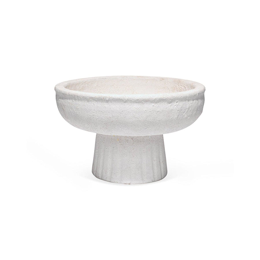 Aegean Pedestal Bowl - Small-Jamie Young-JAMIEYO-7AEGE-SMWH-Bowls-1-France and Son