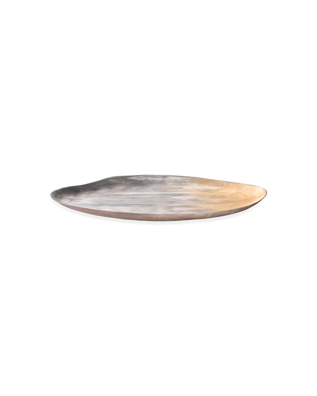 Palette Oval Enameled Tray-Jamie Young-JAMIEYO-7PALE-OVGR-TraysGray-6-France and Son