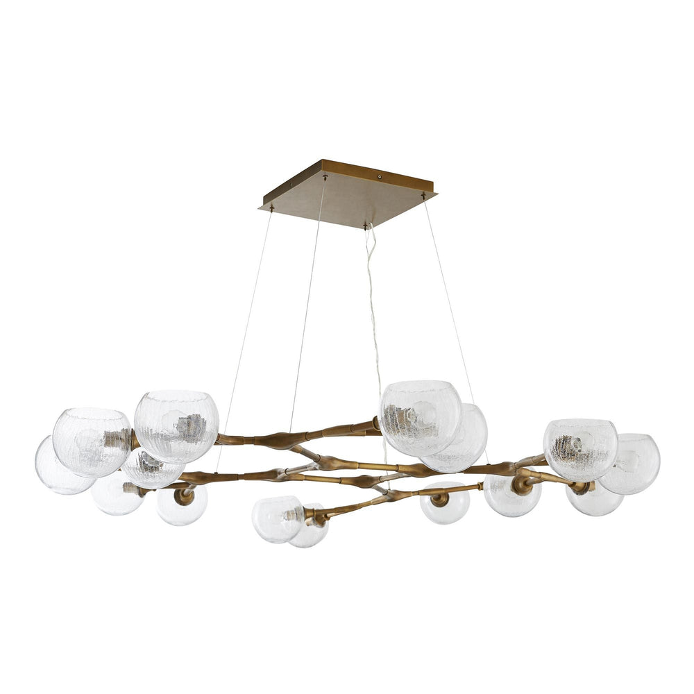 Mahowald Fixed Branching Chandelier-Arteriors Home-ARTERIORS-89103-Chandeliers-2-France and Son
