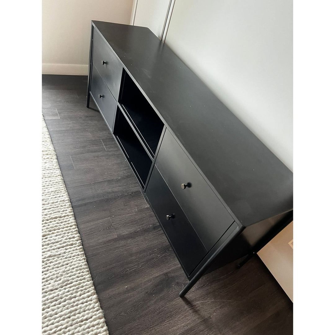 Soto Media Console-Black-Four Hands-FH-228776-001-Media Storage / TV Stands-13-France and Son