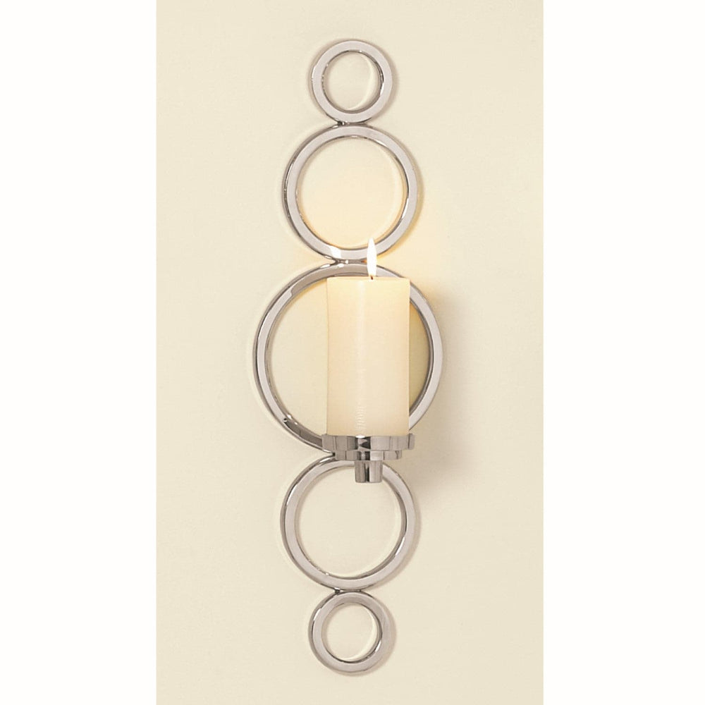 Progressive Ring Sconce-Global Views-GVSA-9.90319-Wall LightingNickel-2-France and Son