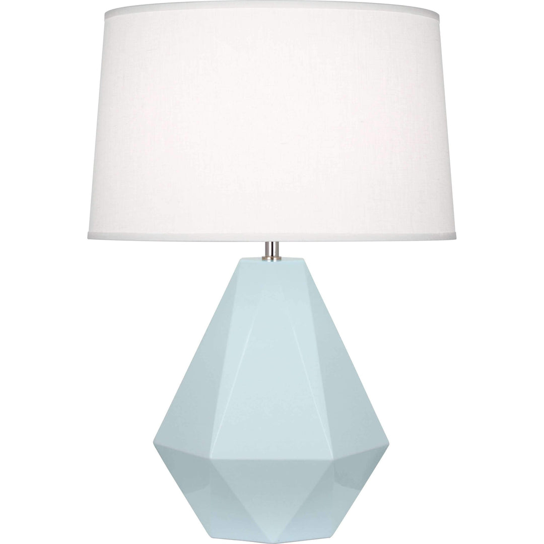 Delta Table Lamp-Robert Abbey Fine Lighting-ABBEY-936-Table LampsBaby Blue-5-France and Son