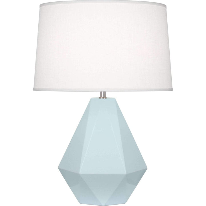 Delta Table Lamp-Robert Abbey Fine Lighting-ABBEY-936-Table LampsBaby Blue-5-France and Son