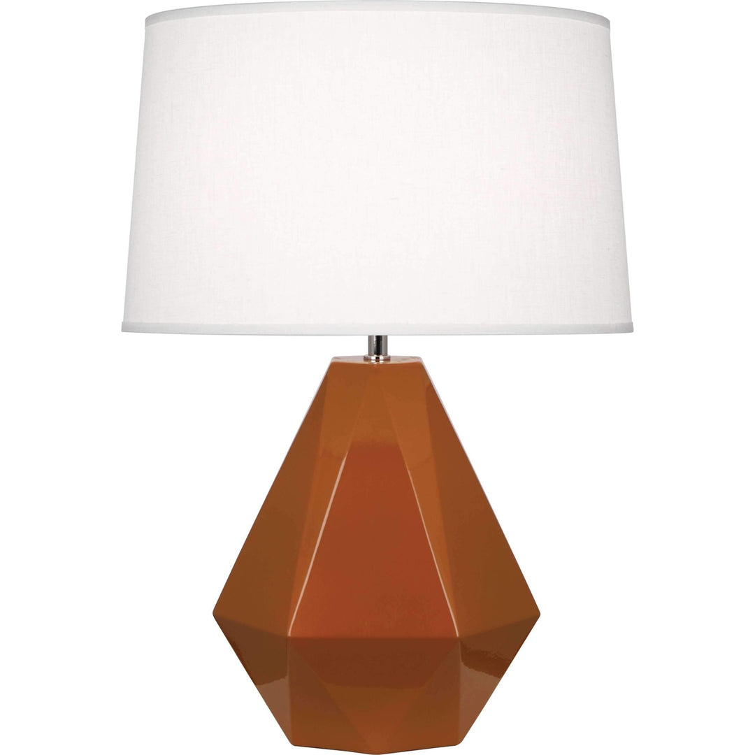 Delta Table Lamp-Robert Abbey Fine Lighting-ABBEY-944-Table LampsCinnamon-9-France and Son