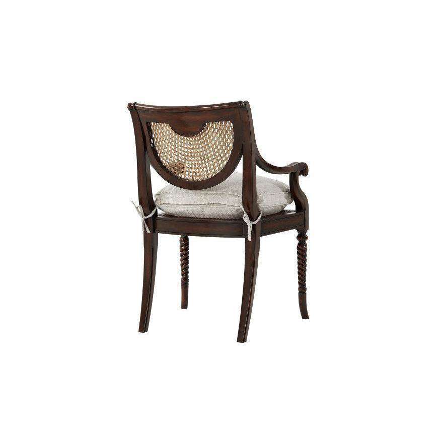 Lady Emily's Favourite Armchair - Set of 2-Theodore Alexander-THEO-4100-237.1AQP-Dining Chairs-2-France and Son