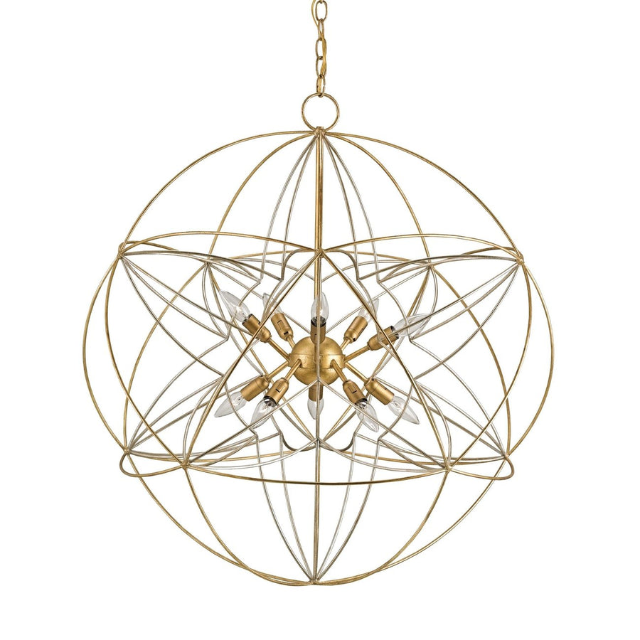Zenda Orb Chandelier-Currey-CURY-9840-Chandeliers-1-France and Son