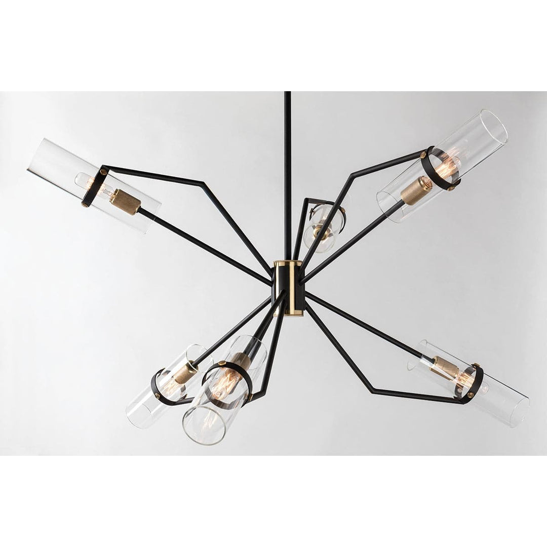 Raef 6 Light Chandelier-Troy Lighting-TROY-F6316-ChandeliersBrass-4-France and Son