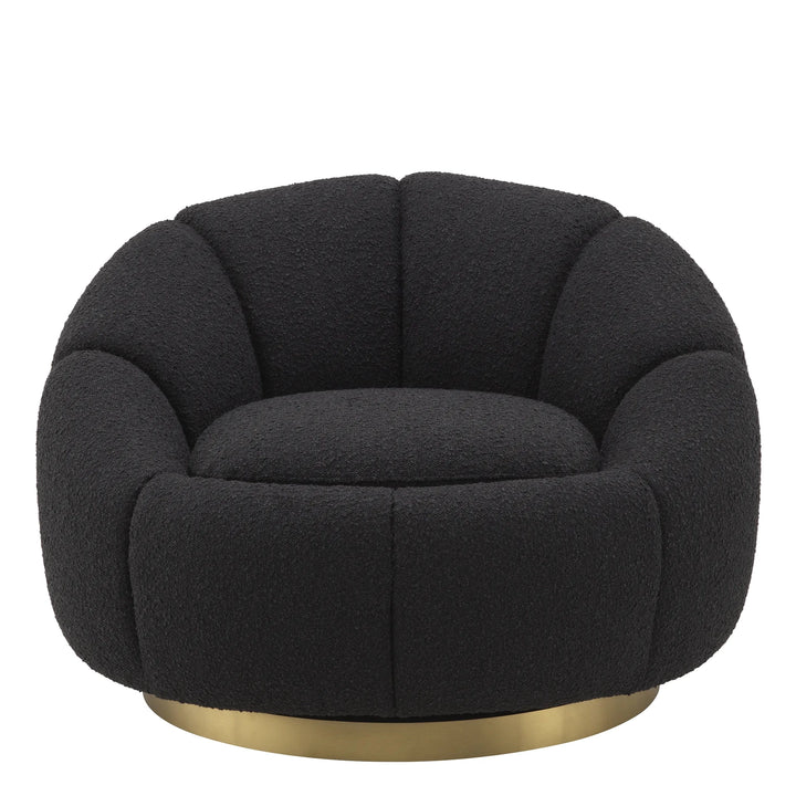 Swivel Chair Inger-Eichholtz-STOCKR-EICHHOLTZ-A115258-Lounge ChairsBoucle cream-9-France and Son
