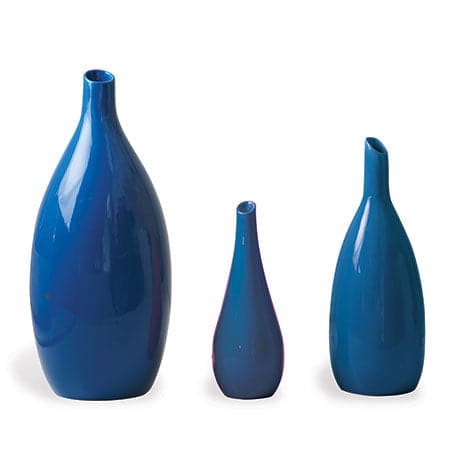 Trio Vases - Set of 3-Port 68-PORT-ACBM-340-01-VasesBlue-1-France and Son