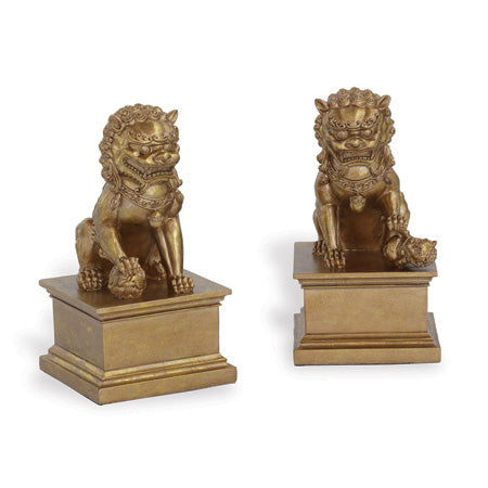Foodog Gold Bookends - Set of 2-Port 68-PORT-ACFM-283-02-Bookends-1-France and Son
