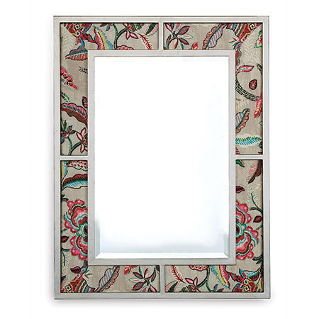 Bedford Mirror-Port 68-PORT-ACFS-272-28-MirrorsSilver Mirror/Sloane Fabric-18-France and Son