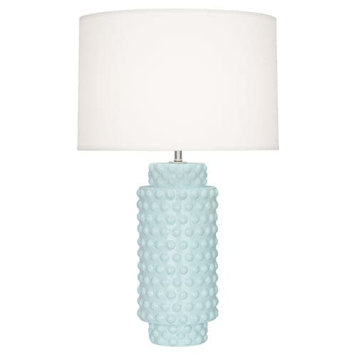 Dolly Table Lamp - Large-Robert Abbey Fine Lighting-ABBEY-BB800-Table LampsBaby Blue-24-France and Son