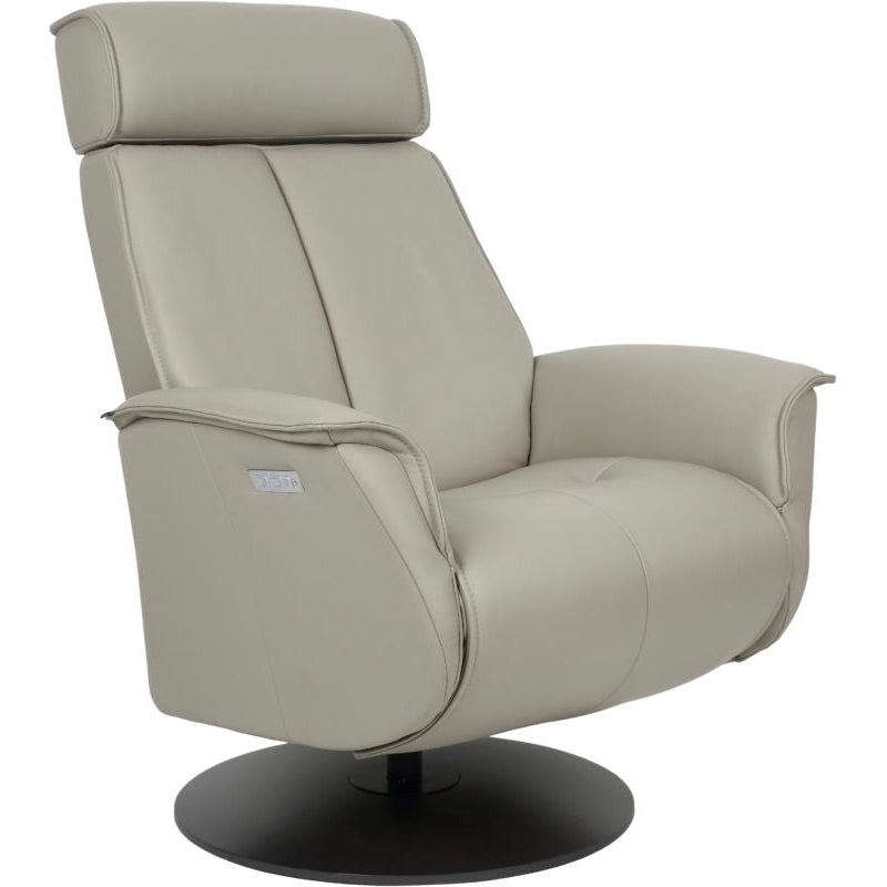 Bo Recliner with Battery-Fjords-FJORDS-855116PB-543-Lounge ChairsLarge-Slate-1-France and Son