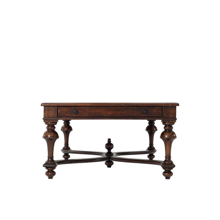 The Rustic Parquetry Cocktail Table-Theodore Alexander-THEO-CB51003-Coffee Tables-4-France and Son