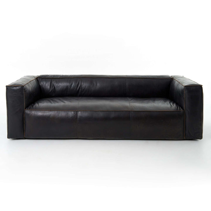 Nolita Reverse Stitch Sofa-Four Hands-FH-CCAR-R1-OSB-SofasRider Black (osb)-5-France and Son