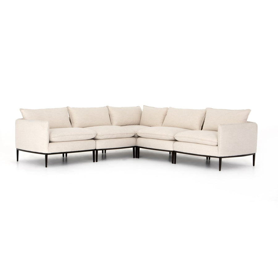Donovan Sectional Pieces-Four Hands-FH-CDAW-25008-1044P-CNR-SectionalsCorner Piece-1-France and Son