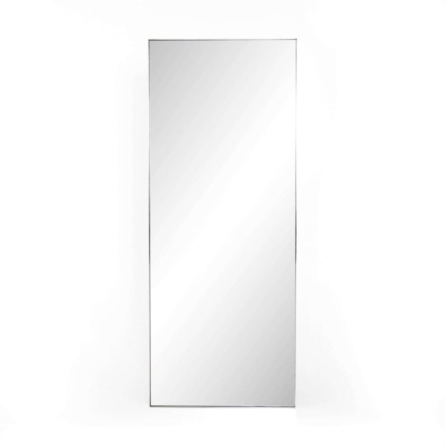 Bellvue Floor Mirror-Four Hands-FH-CIMP-275-MirrorsShiny Steel-1-France and Son