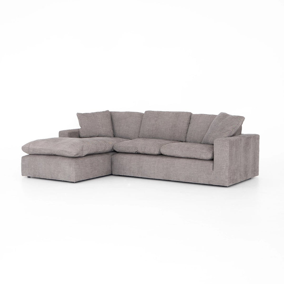 Plume 2 Pc Sectional Sofa-Four Hands-STOCK-100829-004-Sectionals106"-LAF-Harbor Grey-5-France and Son