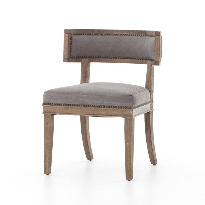 Carter Dining Chair-Four Hands-FH-106136-006-Dining ChairsDark Moon Canvas Fabric / Aspen Grey-6-France and Son