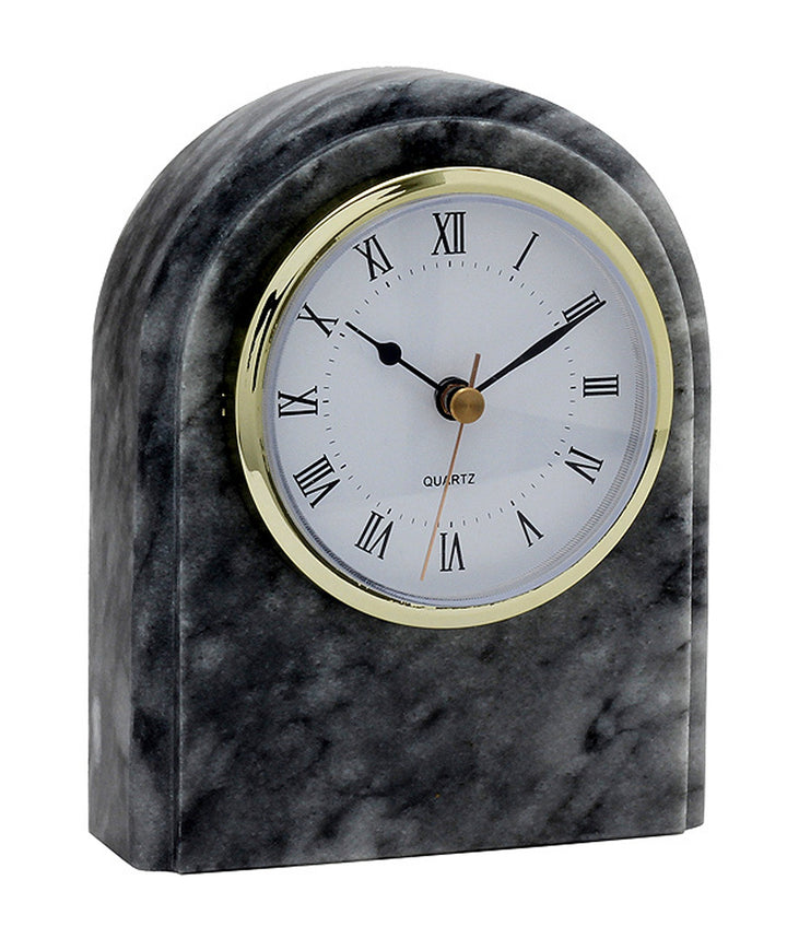 Polaris Collection - Desk Clock-Marble Crafter-MC-CL40-CG-ClocksCloud Gray-4-France and Son