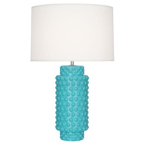 Dolly Table Lamp - Large-Robert Abbey Fine Lighting-ABBEY-EB800-Table LampsEgg Blue-16-France and Son