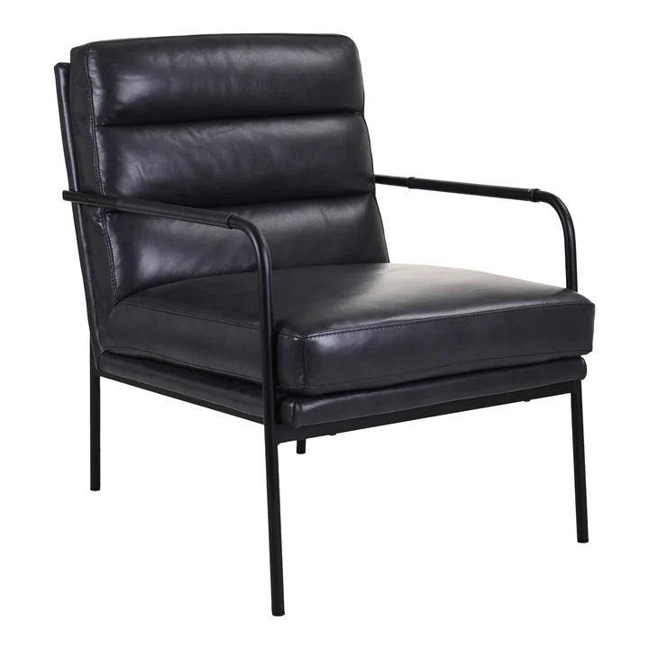 Verlane Chair Raven Black-Moes-MOE-EQ-1013-02-Lounge Chairs-1-France and Son