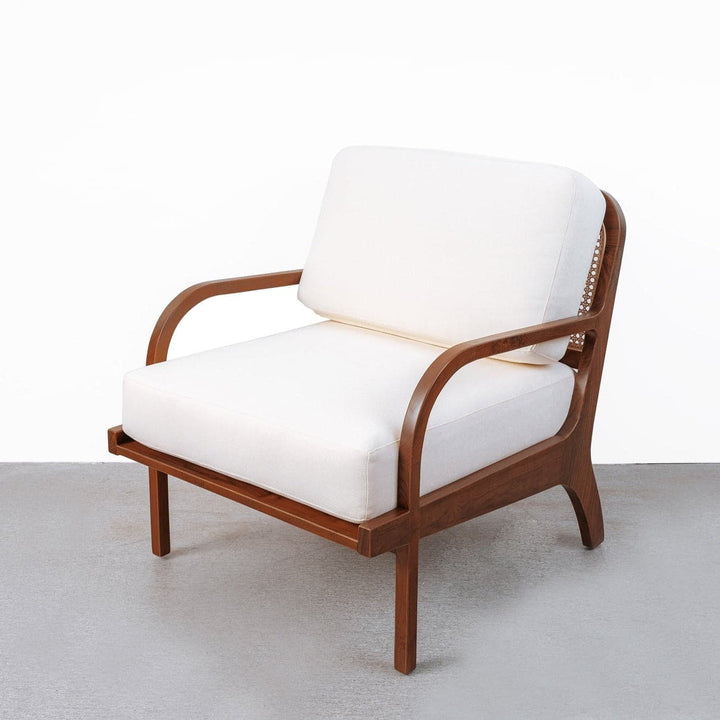 Gaspar Armchair-France & Son-FL1040BGE-Lounge Chairs-1-France and Son