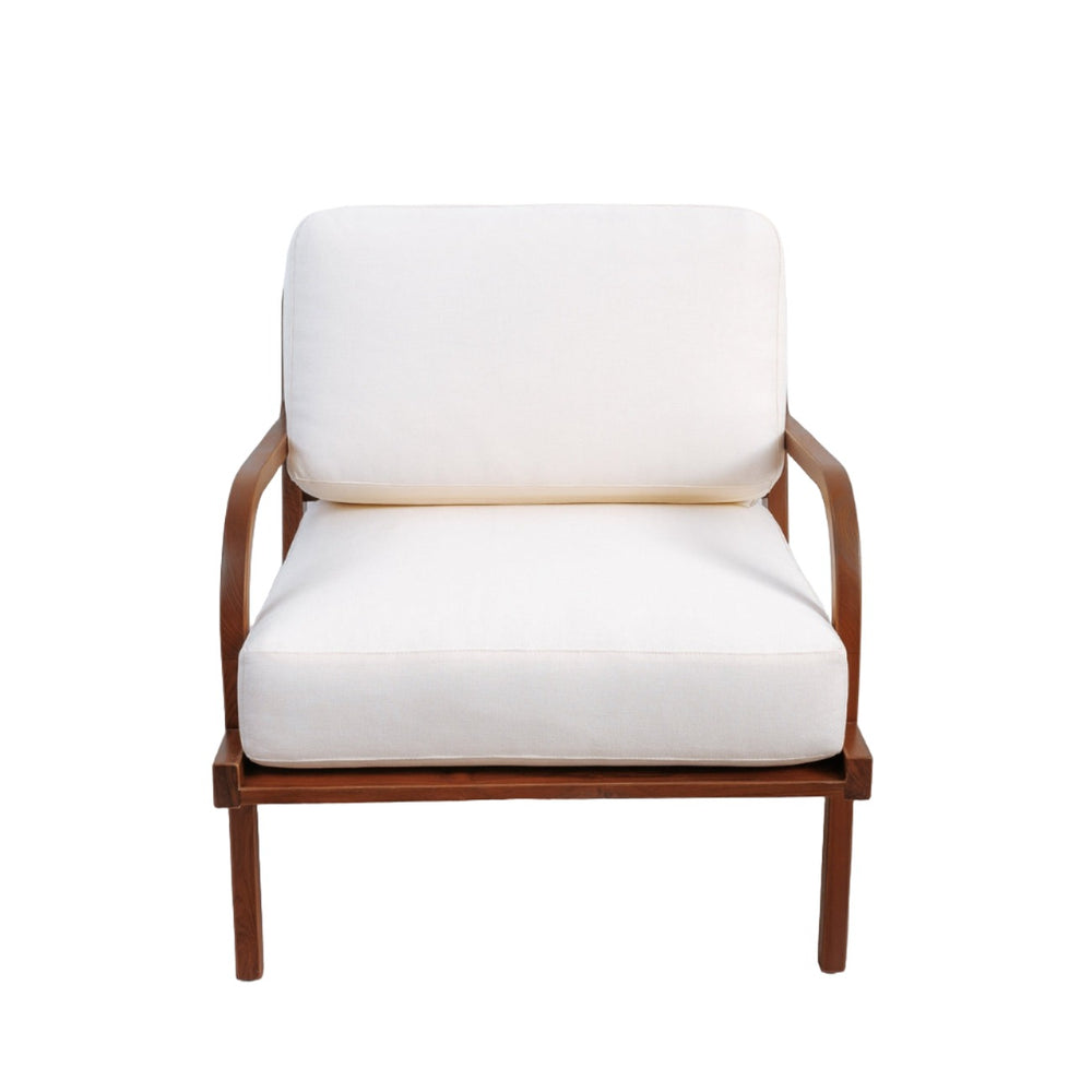 Gaspar Armchair-France & Son-FL1040BGE-Lounge Chairs-3-France and Son
