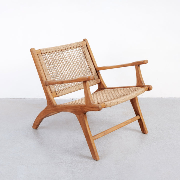 Basham Lounge Chair and Ottoman-France & Son-FL1061SYN-Lounge Chairs-3-France and Son