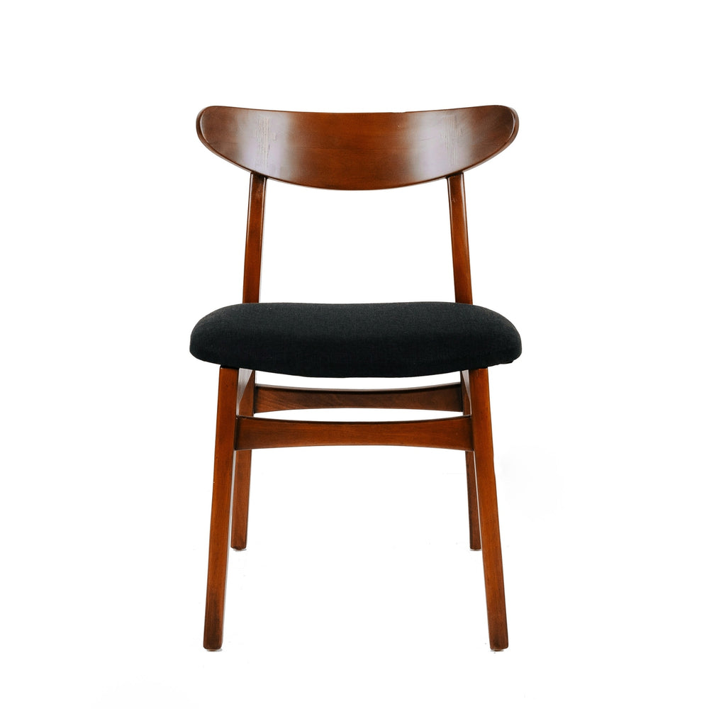 Wegner Model 30 Dining Chair-France & Son-FL1075BLK-Dining Chairs-3-France and Son
