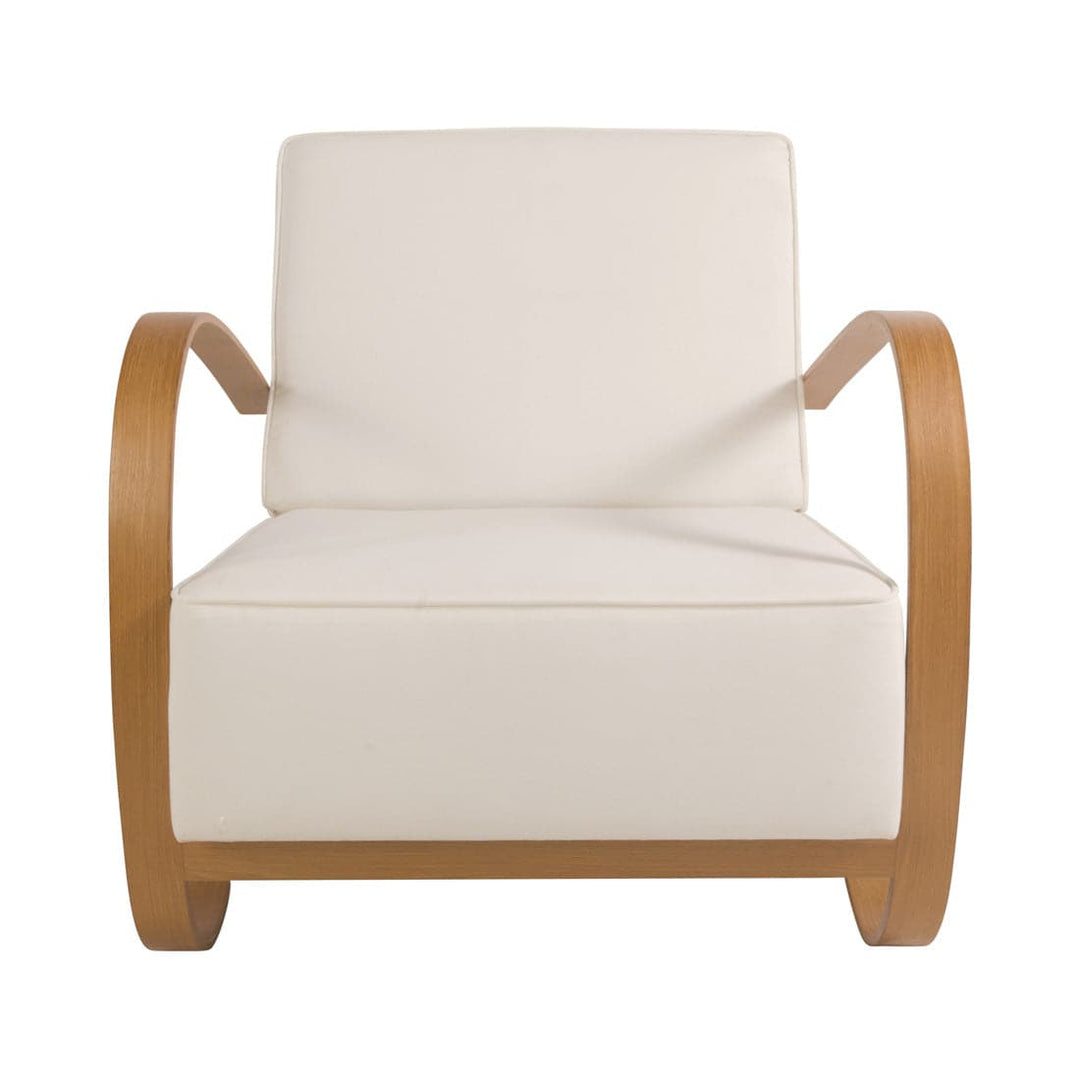 Halabala Lounge Chair - Natural-France & Son-FL1320NTRL-Lounge Chairs-2-France and Son