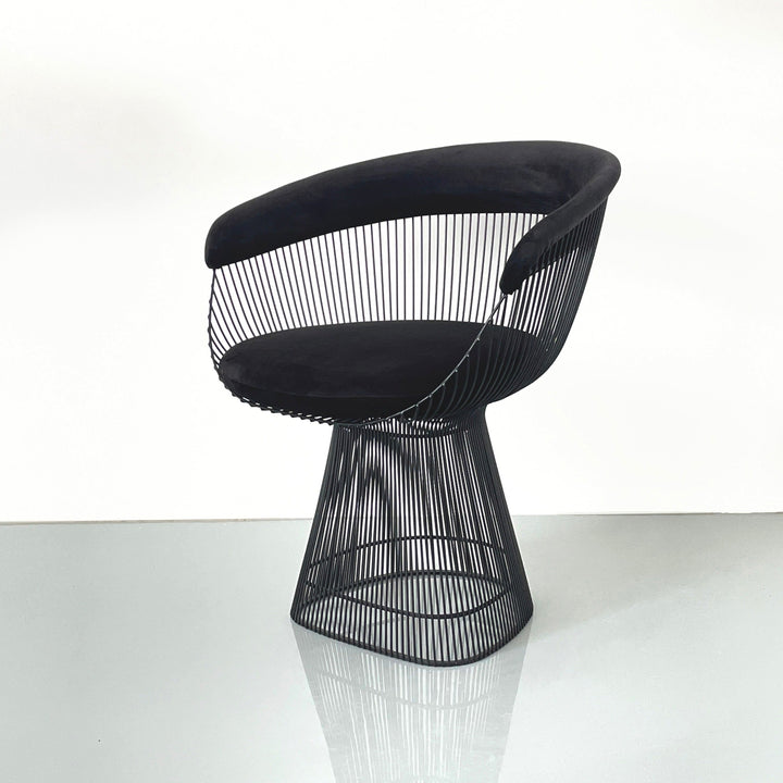 Platner Dining Chair-France & Son-FMC029BLKSS-Dining ChairsPolished Steel-8-France and Son