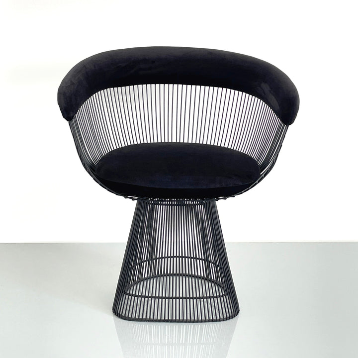 Platner Dining Chair-France & Son-FMC029BLKBLK-Dining ChairsAll Black-7-France and Son