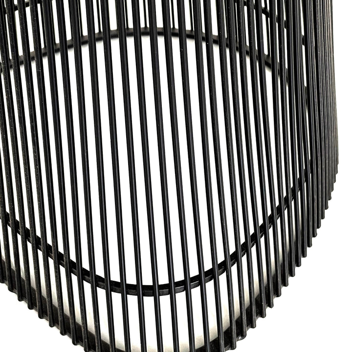 Platner Dining Chair-France & Son-FMC029BLKSS-Dining ChairsPolished Steel-9-France and Son