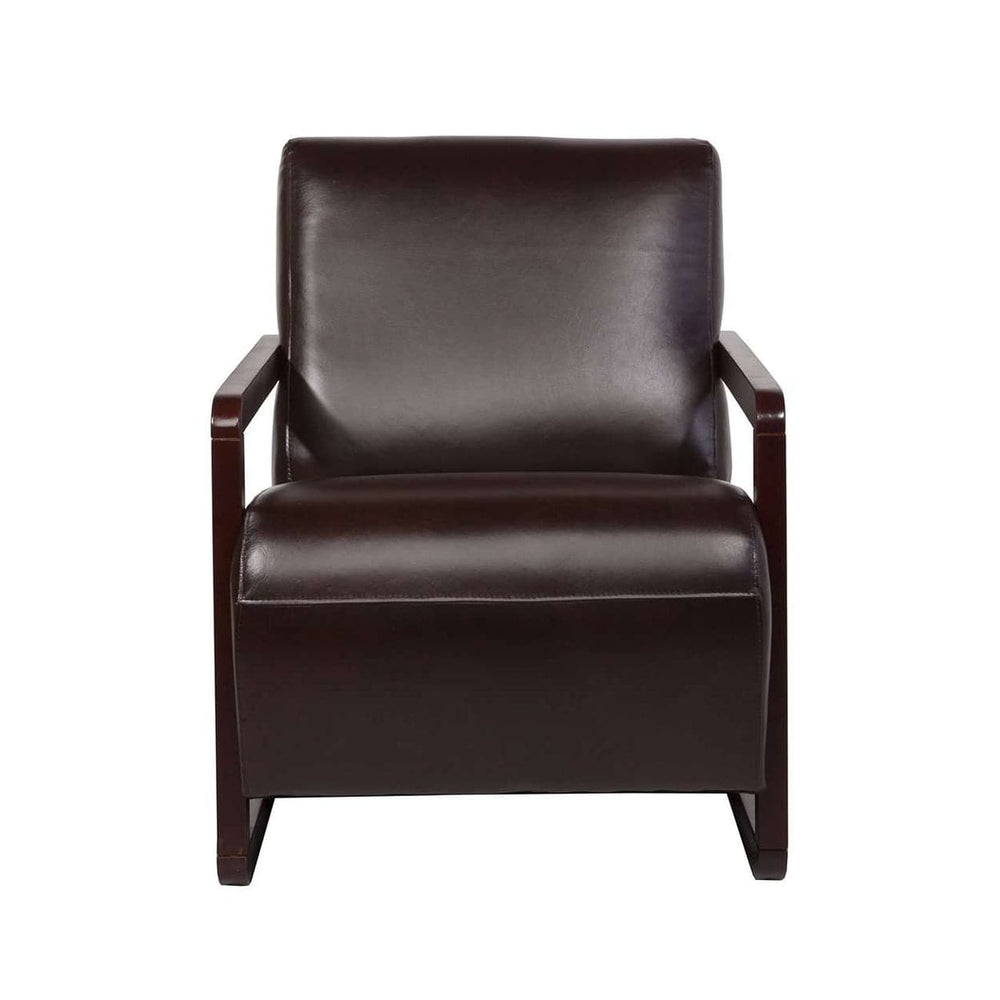 Modena Leather Lounge Chair-France & Son-FUC5170TORI-Lounge Chairs-4-France and Son