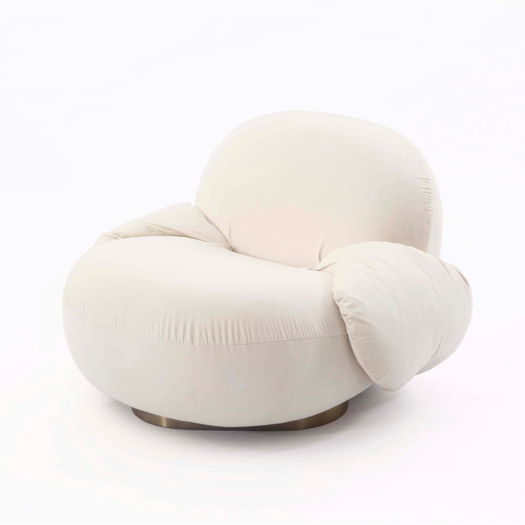 Paulin Lounge Chair with Arms-France & Son-FYS0891IVORY-Lounge ChairsChair-1-France and Son