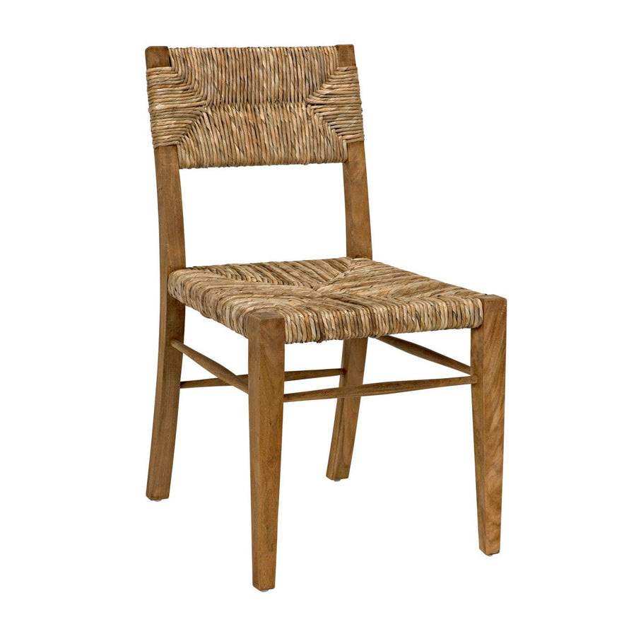 Faley Chair, Teak-Noir-NOIR-GCHA246T-Dining Chairs-1-France and Son