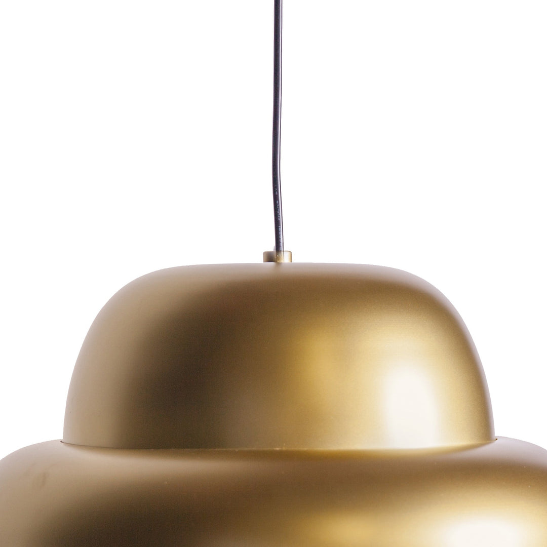 Golden Bell Dome Lamp - Large-France & Son-LM6524RGOLD-Pendants-3-France and Son