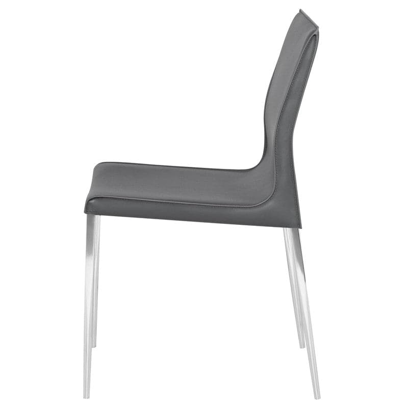 Colter Dining Side Chair-Nuevo-NUEVO-HGAR393-Dining ChairsBlack-13-France and Son
