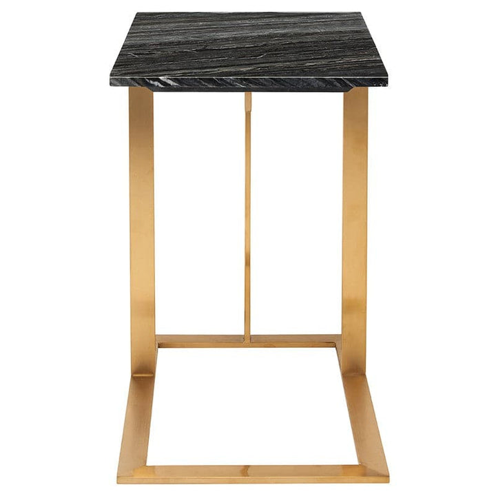 Dell Side Table-Nuevo-NUEVO-HGNA287-Side Tablesbrushed gold base-Black-13-France and Son