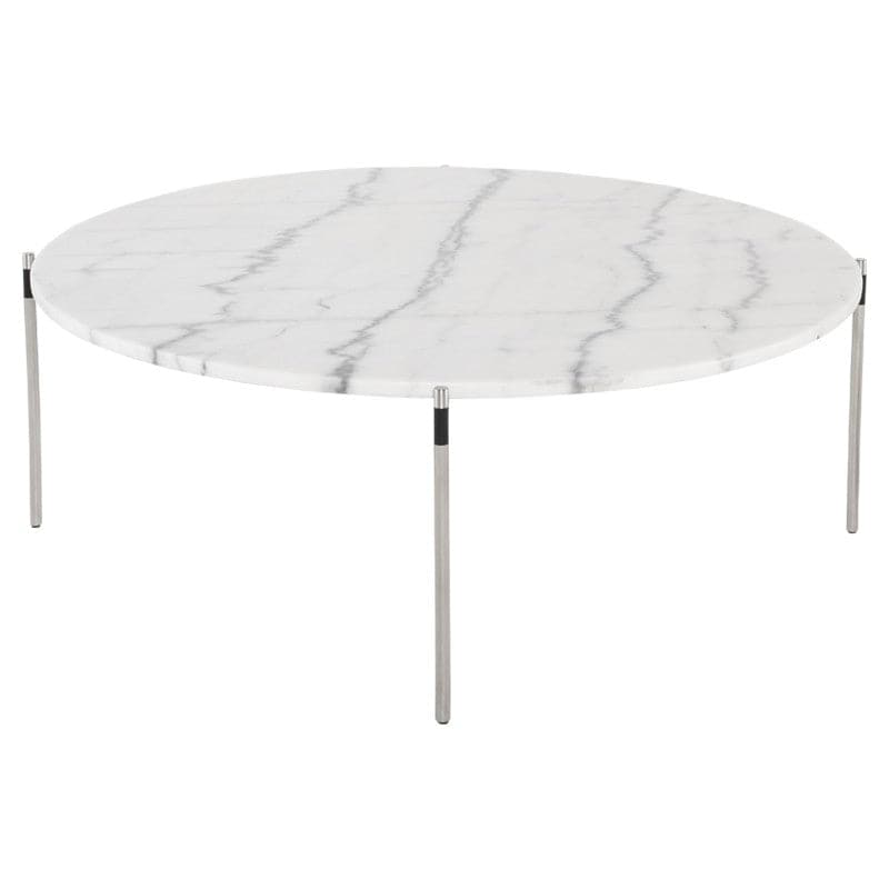 Pixie Coffee Table-Nuevo-NUEVO-HGNA496-Coffee TablesSilver Legs-White-4-France and Son